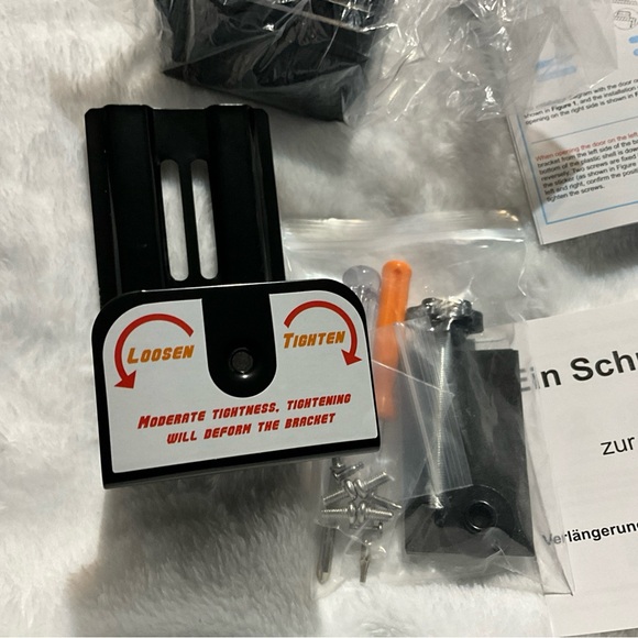 Anti-Theft Video Doorbell Door Mount No-Drill W/Adjustable Mounting Bracket NEW - Picture 8 of 16